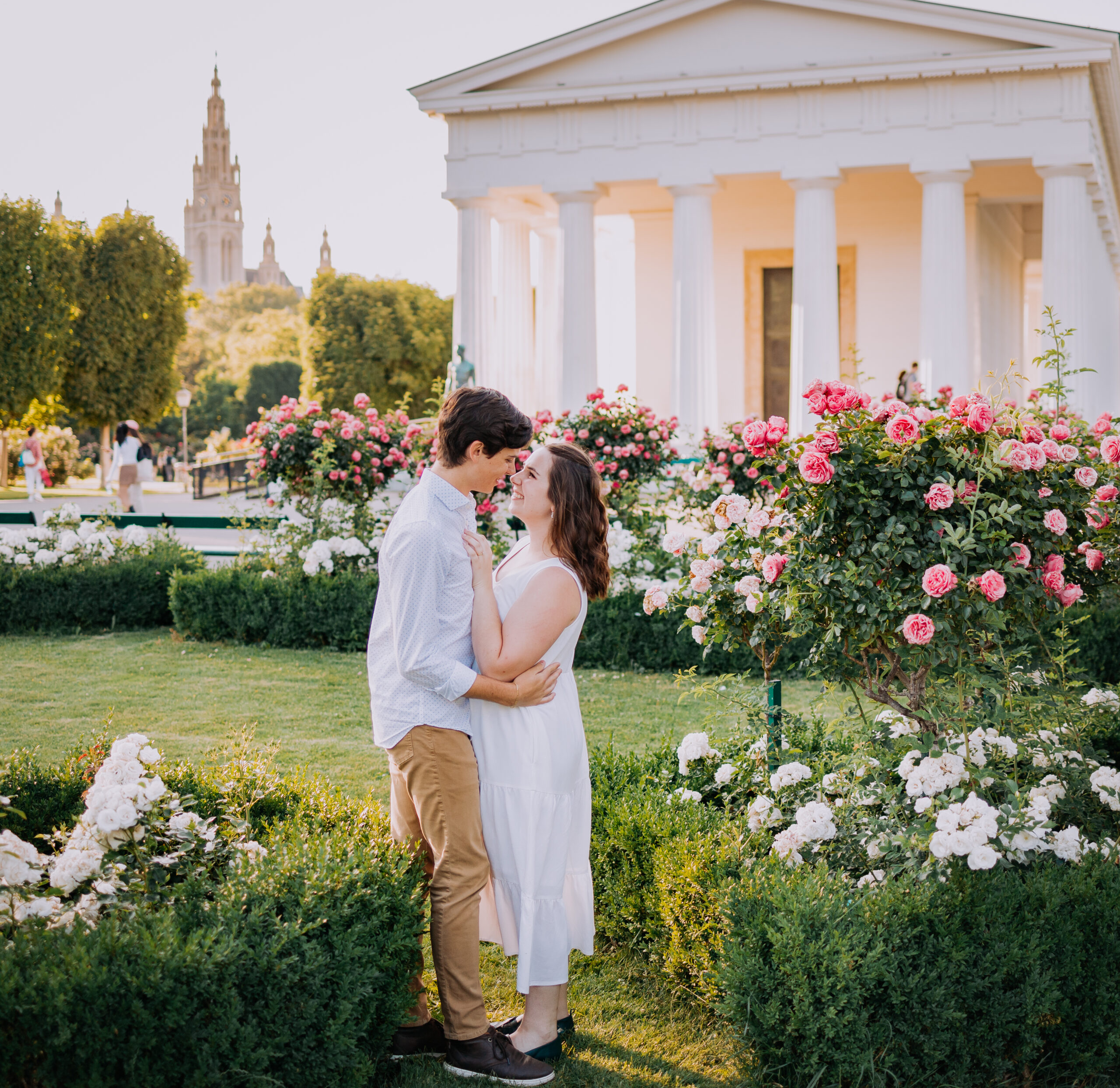 Engagement photoshoot in Vienna